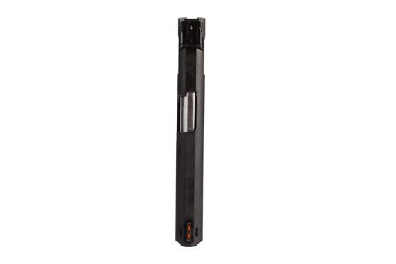 Rock Island Armory 1911 22 TCM Conversion Kit includes a fixed fiber optic front sight with an attached LPA MPS1 rear sight